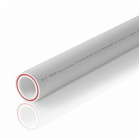 Труба PP-RGF серая армированная стекловолокном (15 мм х 1.8 мм)